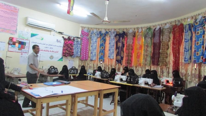 248 rural female trainees participating in vocational training 